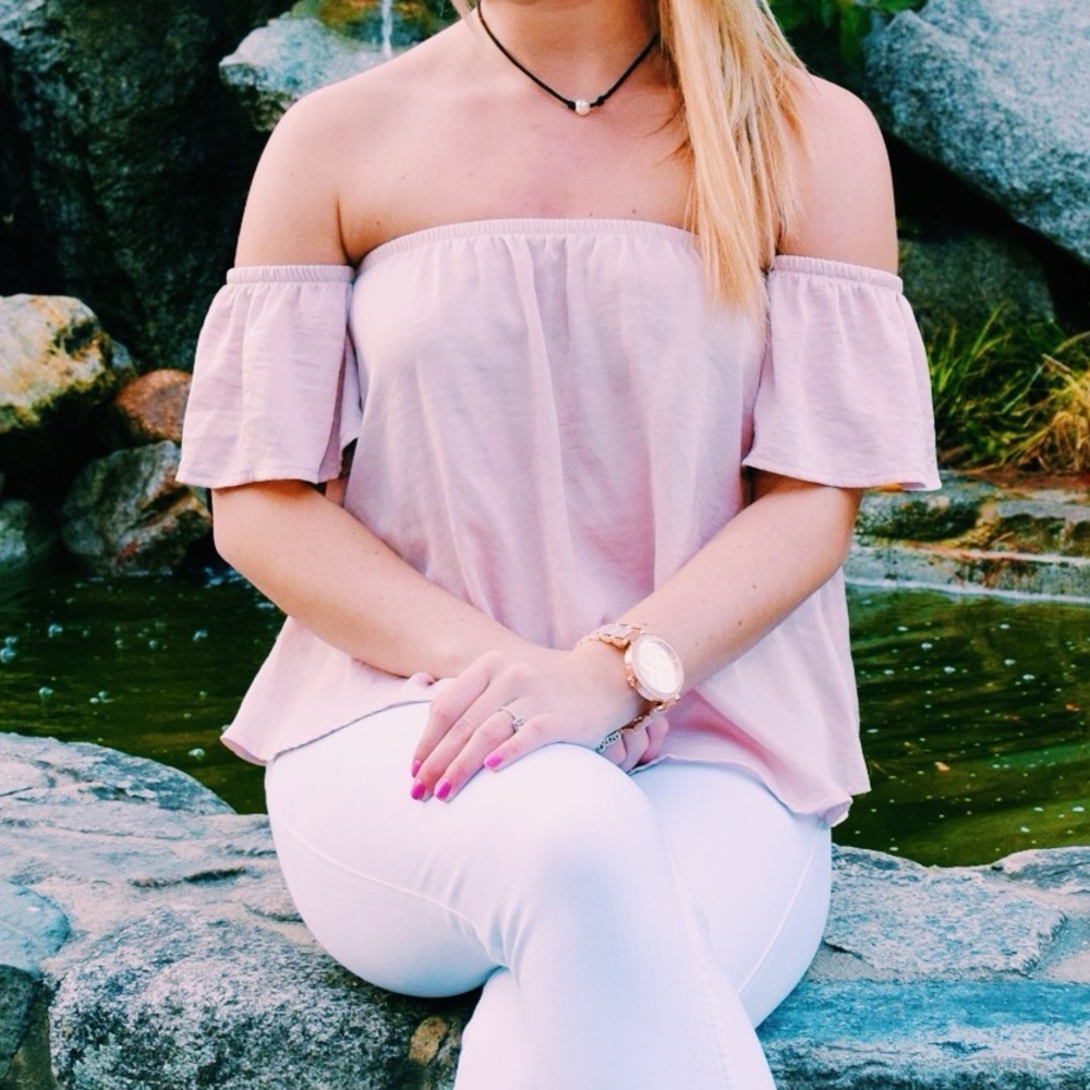 Off the shoulder top